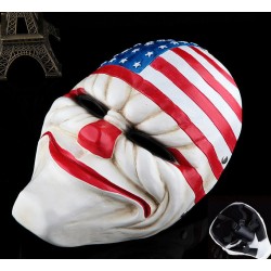 Payday 2 Dallas Bankräuber Maske Kostüm Zubehör Clown Maske