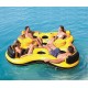 Aufblasbare Schwimmende Insel Boat 4 Personen Sommer Wasser Spass