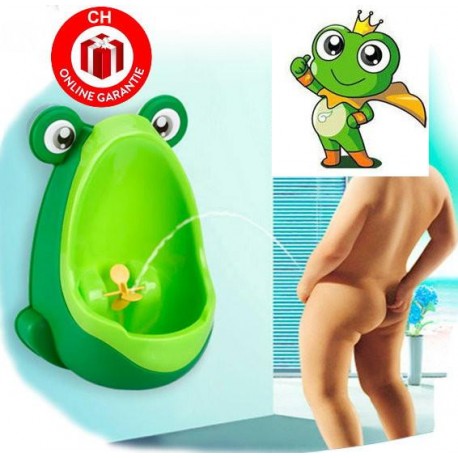 Kinder Junge Urinal Töpfchen Übung Frosch Design