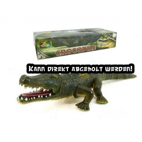 Elektrisches Elektro Krokodil Spielzeug bewegt sich Kinder Geschenk