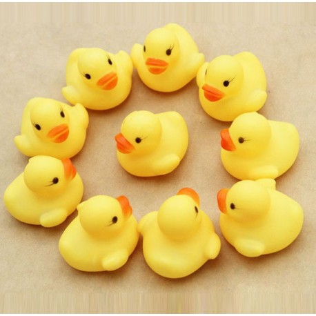 Quietsche lustige Badeente Quietscheente Ente Gummiente Bad Ente Enten 12 Stück