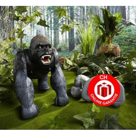 Gorilla Affe ferngesteuert RC Spielzeug Kinder kriecht Sound Effekte Geschenk
