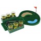 Minigolf Saufspiel Drinking Golf Partyspiel mit Trinkgläser für Erwachsene Geschenk