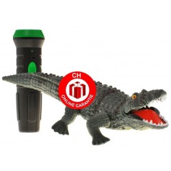 Ferngesteuertes RC Krokodil Spielzeug Kinder Taschenlampe Geschenk Neuheit