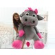 Riesige Plüsch Kuh Plüschkuh 140 cm Gross Geschenk Kinder Freundin