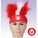 Schweiz WM EM Hut Narr Fan Mütze Stirnband Hopp Schwiiz Neu