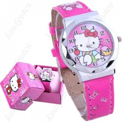 Hello Kitty Mädchen Armbanduhr mit Box