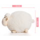 Plüsch Schaf Plüschtier Kugelschaf Plüschschaf Weiss Herzig Geschenk Rund 65cm XL Gross