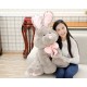 Grosser Plüsch Hase Plüschhase Häschen Bunny Geschenk Kinder Freundin 120cm XXL