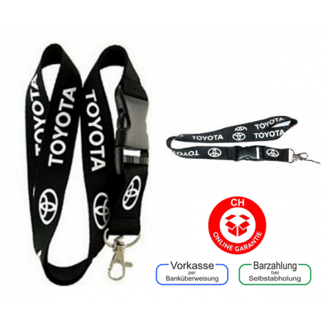 Toyota Auto Schlüsselband Schlüsselanhänger Schlüssel Anhänger Fan Geschenk